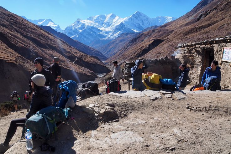 De camino a Thorong Phedi