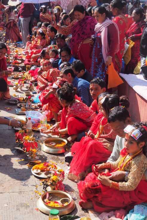 Cérémonie Bel Bibaha (Patan)