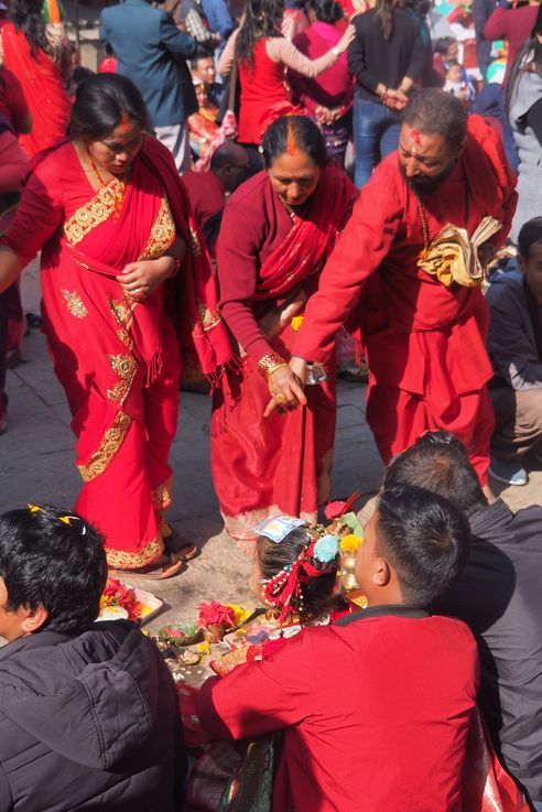 Cérémonie Bel Bibaha (Patan)