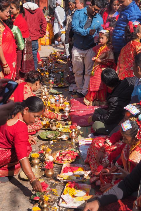 Cérémonie Bel Bibaha (Patan)