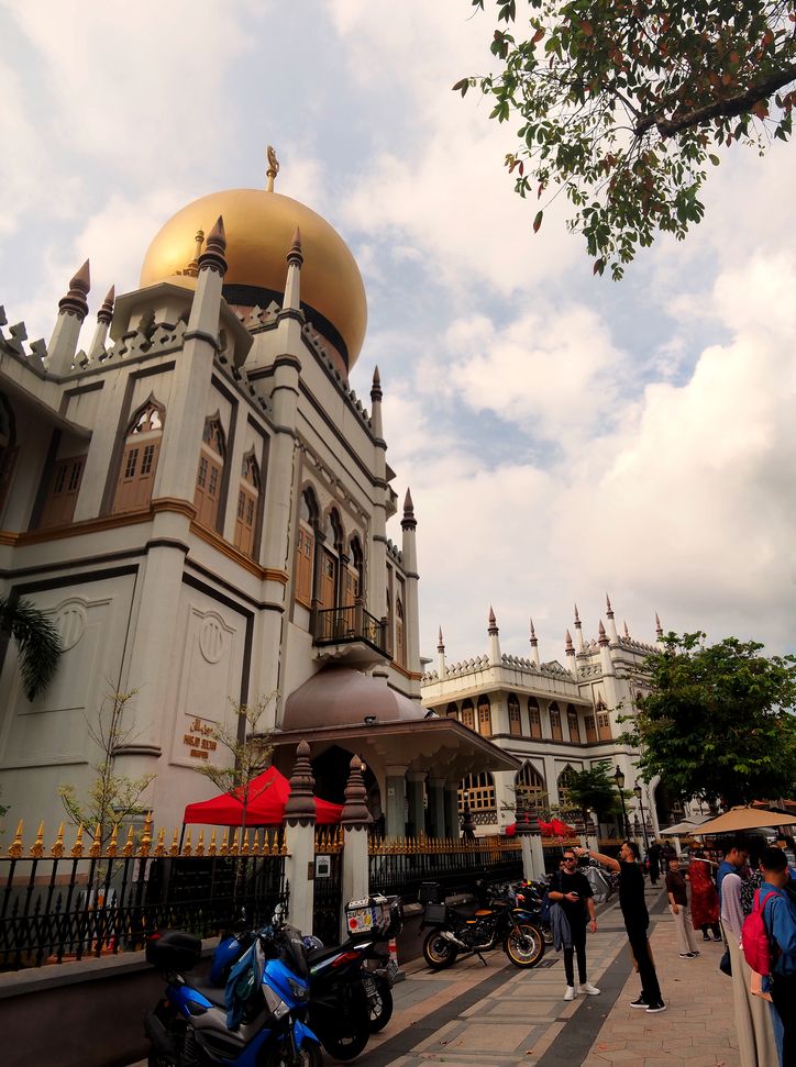 Sultan Mosque in the Rochor district.