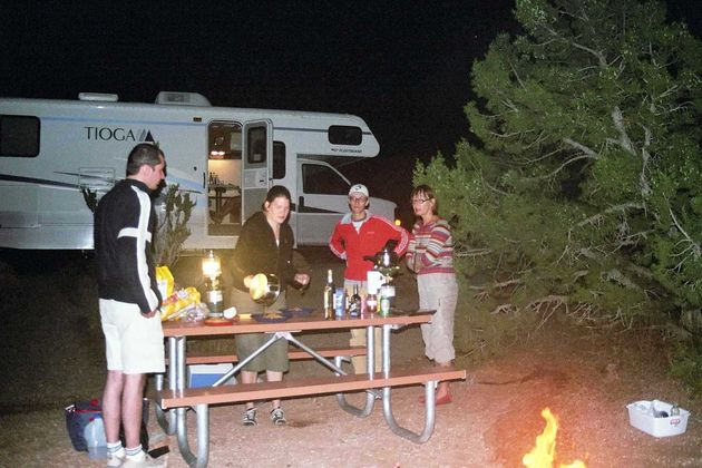 Camping Devils Garden. Parque Arches.
