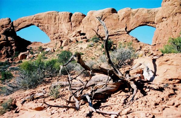 Ventanas Norte y Sur en Arches Park