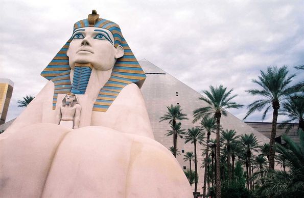 Hotel Luxor. Las Vegas.