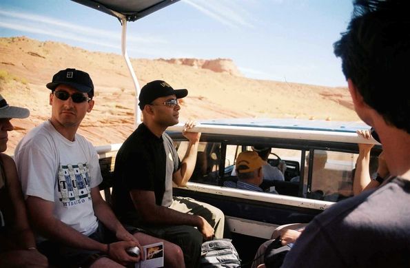 En camino a Antelope Canyon
