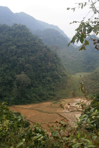 En el valle de Mai Chau