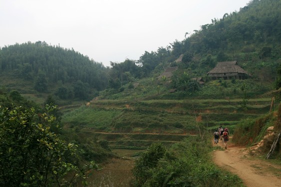 En el valle de Mai Chau