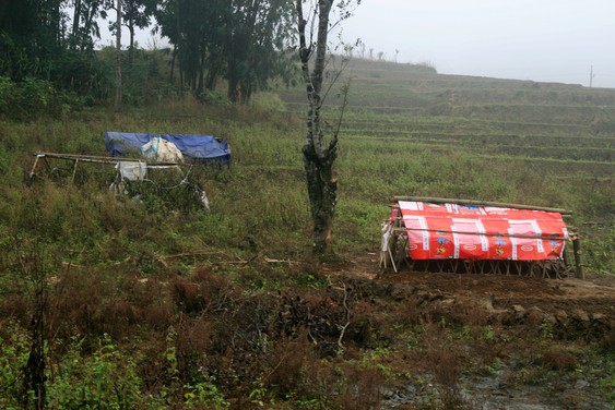 Cemetery in the Mai Chau region