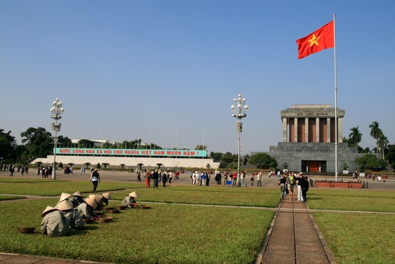 Ho Chi Minh Mausoleum. Hanoi.