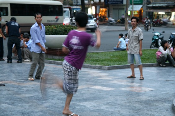 Juego de da cau en Ciudad Ho Chi Minh