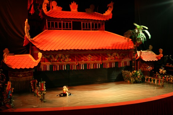 Marionetas de agua en Ciudad Ho Chi Minh