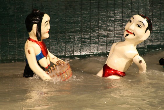Marionetas de agua. Ciudad Ho Chi Minh.