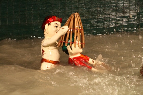 Marionetas de agua. Ciudad Ho Chi Minh.