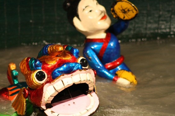 Marionetas de agua. Ciudad Ho Chi Minh.