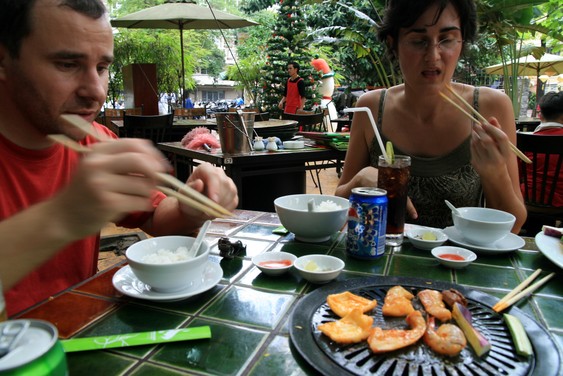 Almuerzo en Ciudad Ho Chi Minh